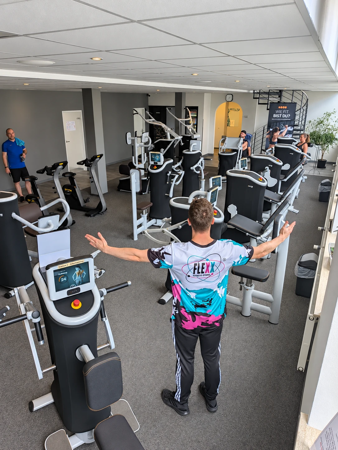 Vollelektronische EGYM-Geräte im FLEXX